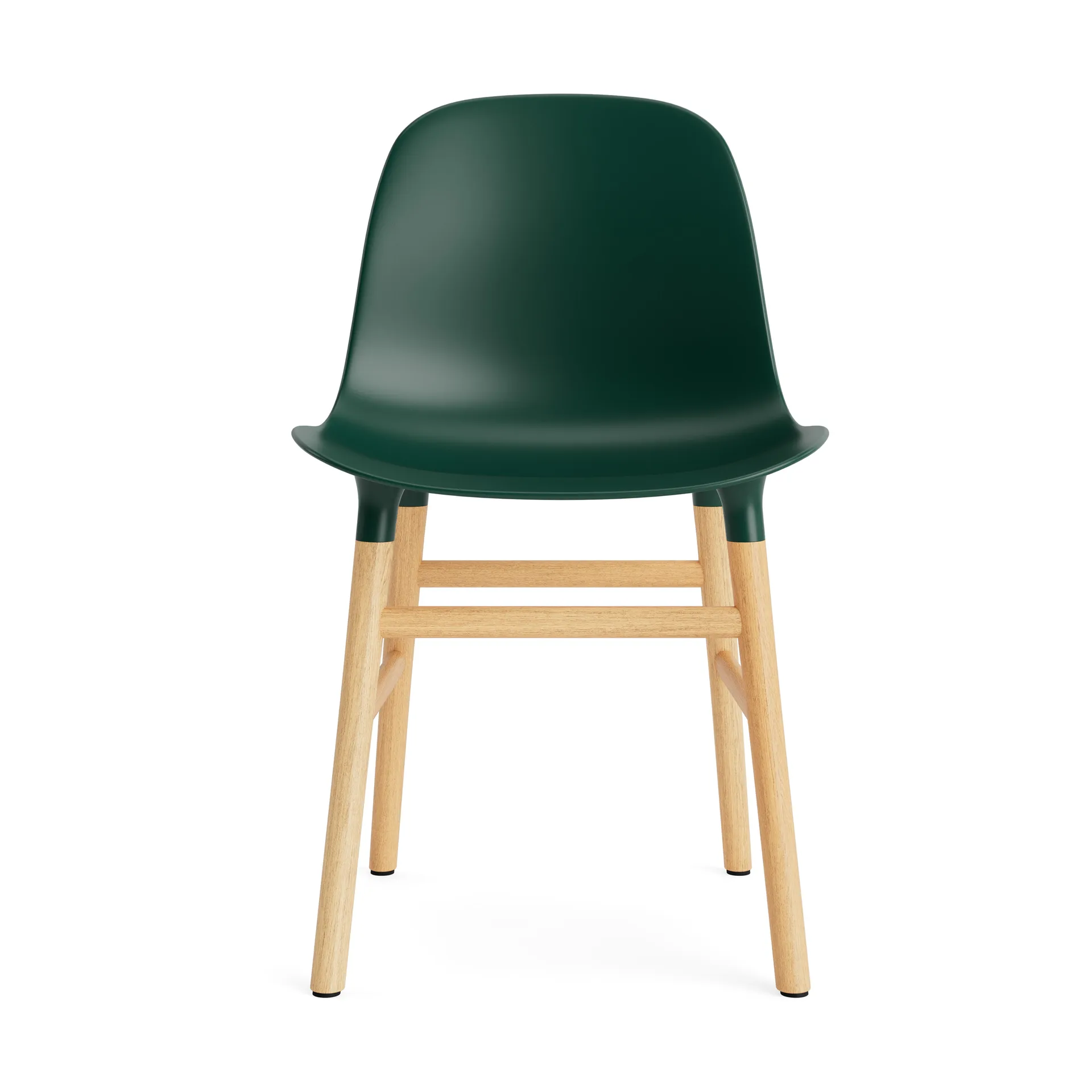 Form Stuhl, Green, Eichenholzbeine Normann Copenhagen