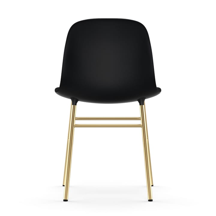 Form Stuhl Messingbeine, Schwarz Normann Copenhagen