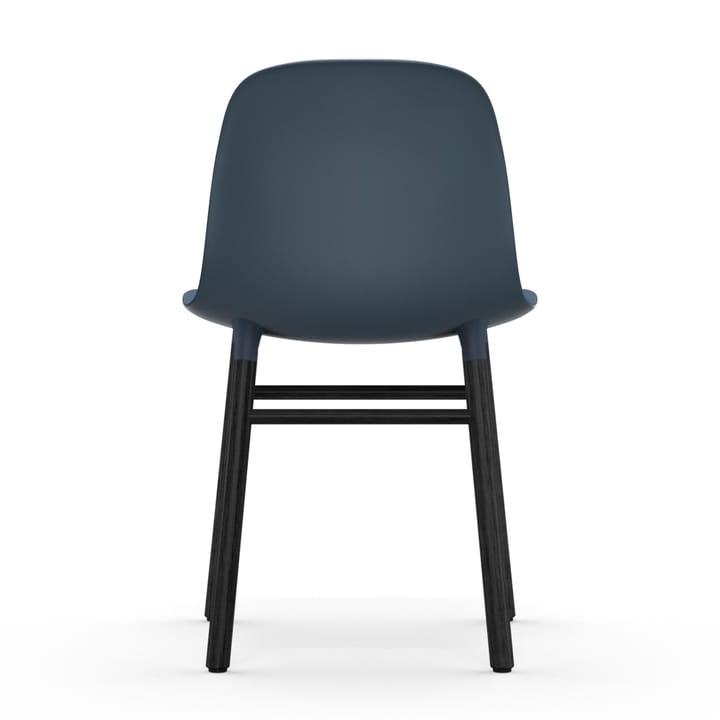 Form Stuhl schwarze Beine - Blau - Normann Copenhagen