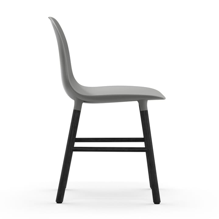 Form Stuhl schwarze Beine - Grau - Normann Copenhagen