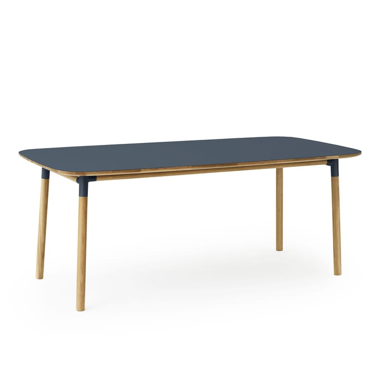 Form Tisch 95 x 200cm - Blau - Normann Copenhagen