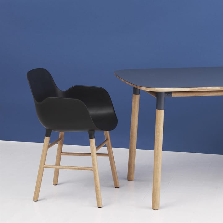 Form Tisch 95 x 200cm - Blau - Normann Copenhagen