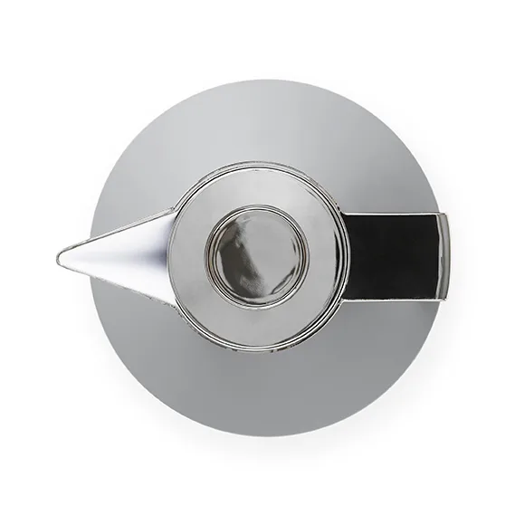 Geo Isolierkanne, Grau-silber Normann Copenhagen