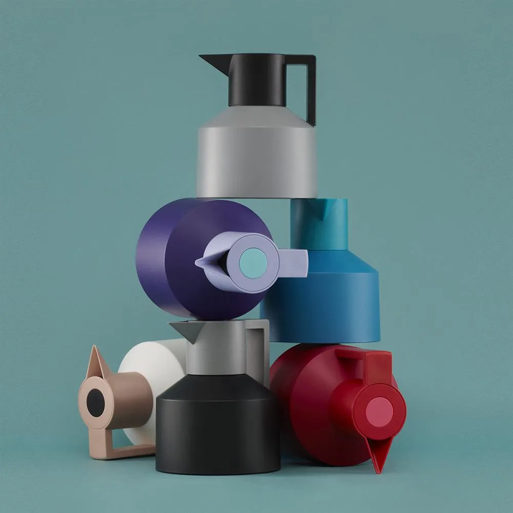 Geo Isolierkanne, Grau Normann Copenhagen