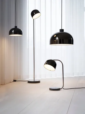 Grant Pendelleuchte - Black, groß- Stahl, granit - Normann Copenhagen