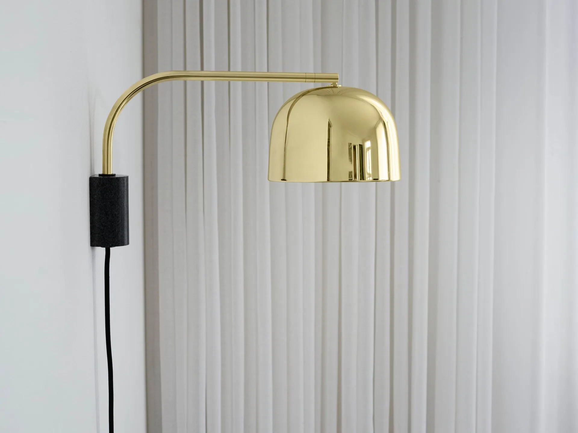 Grant Wandleuchte, Brass, klein- Stahl, Granit Normann Copenhagen