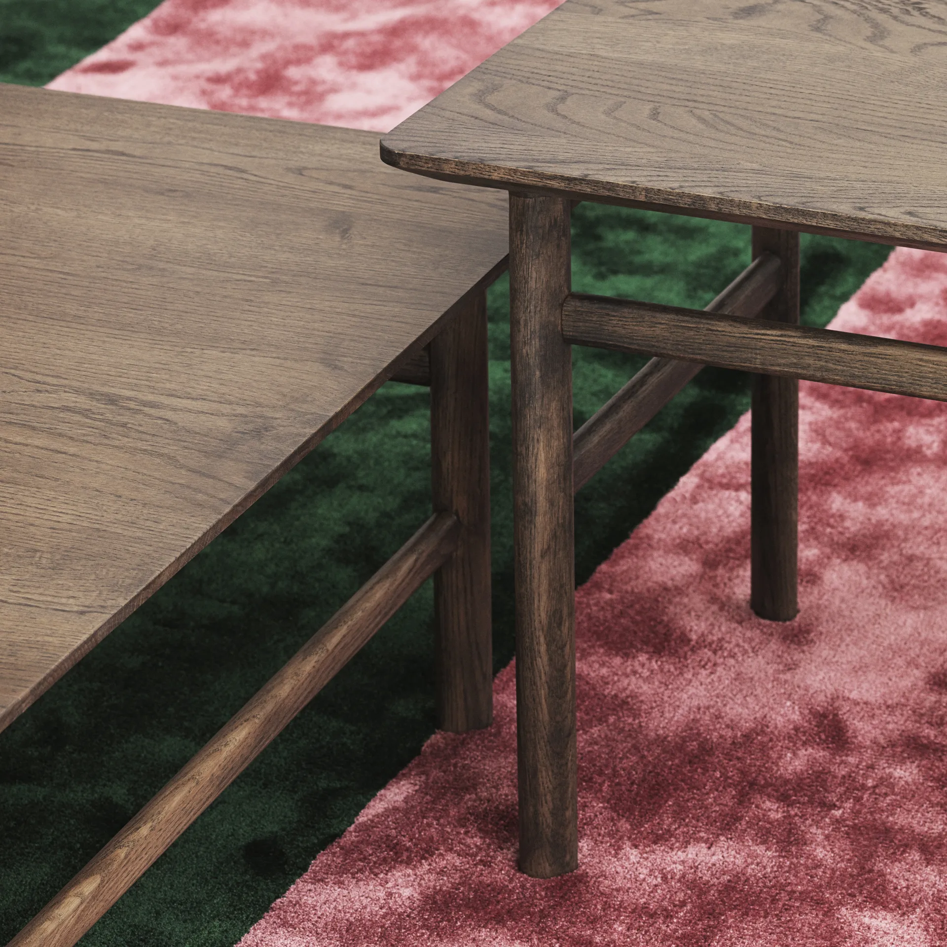 Grow Couchtisch, Eiche klarlack, medium Normann Copenhagen
