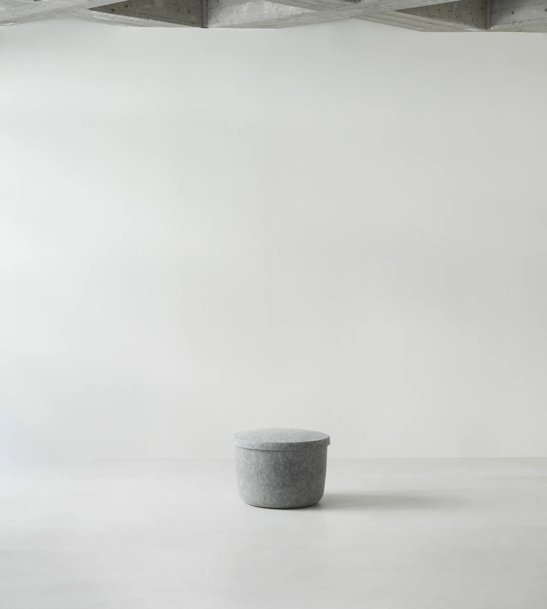 Hide Storage Sitzkissen klein, Grau Normann Copenhagen