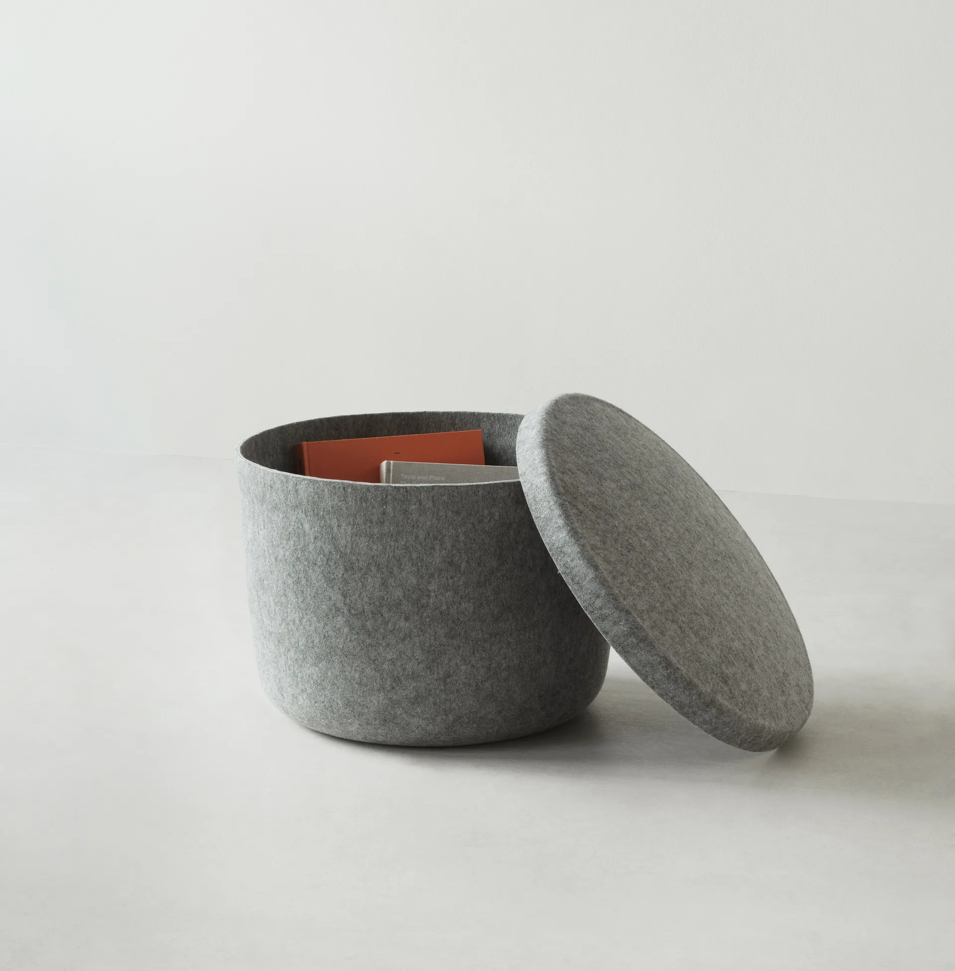 Hide Storage Sitzkissen klein, Grau Normann Copenhagen