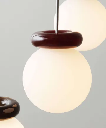 Hinx Pendelleuchte - Burgunderrot, Ø15x18 cm - Normann Copenhagen
