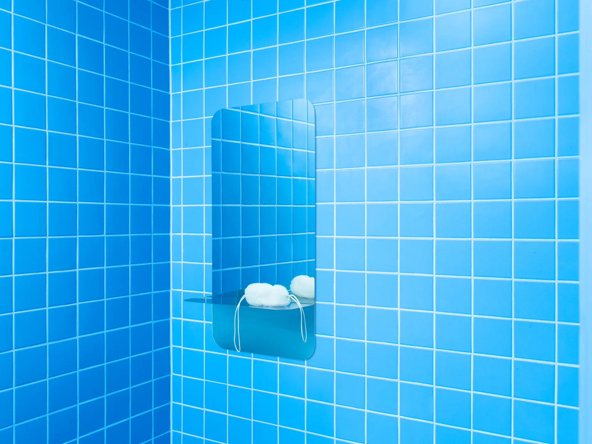 Horizon vertikaler Spiegel 40 x 80 cm, Edelstahl Normann Copenhagen