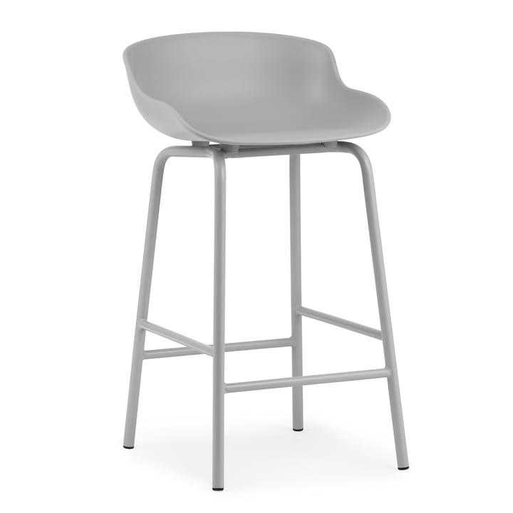 Hyg Barstuhl Metallbeine 65cm - Grau - Normann Copenhagen