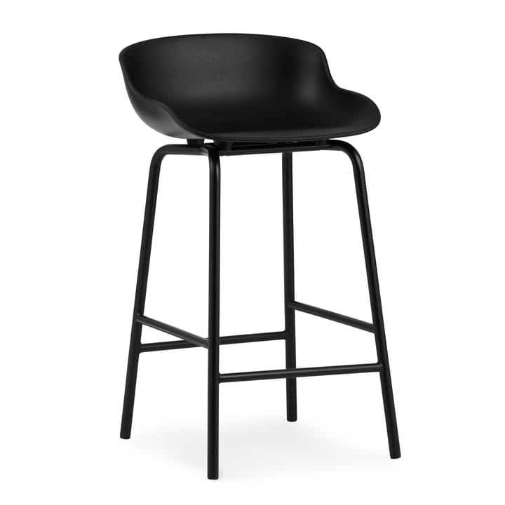 Hyg Barstuhl Metallbeine 65cm - Schwarz - Normann Copenhagen