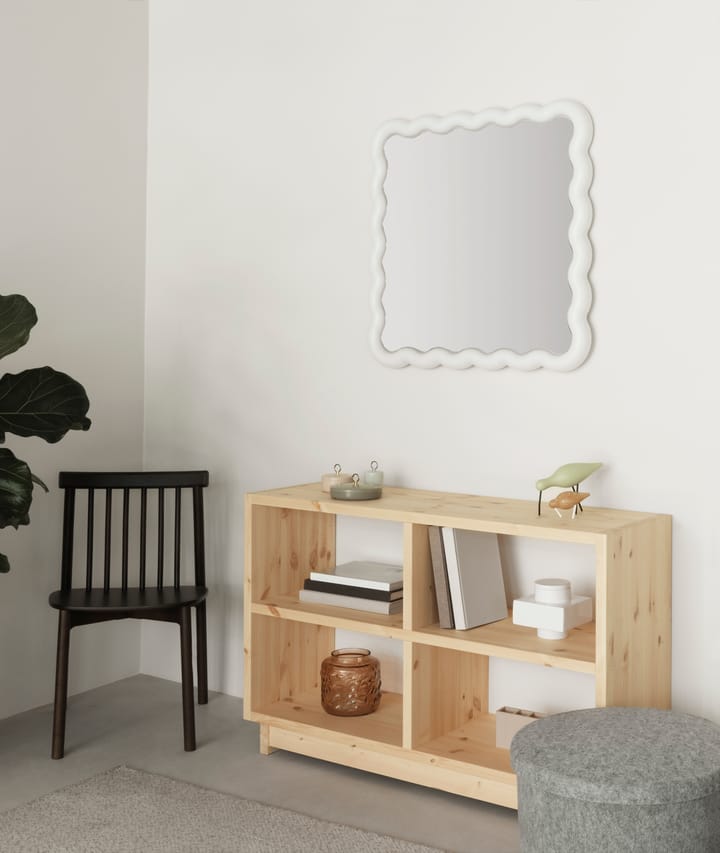Illu Spiegel 80x80 cm, Weiß Normann Copenhagen