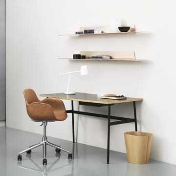 Jet Wandregal - Schwarz, Aluminium, 80cm - Normann Copenhagen