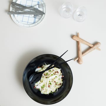 Krenit Salatbesteck - Schwarz - Normann Copenhagen