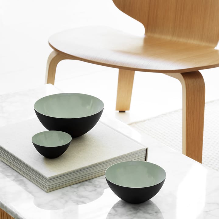 Krenit Schale dusty green, Ø8,4cm Normann Copenhagen