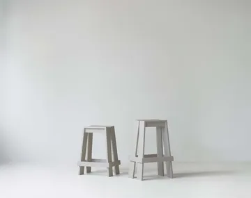 Let Barhocker 75 cm - Light Grey - Normann Copenhagen