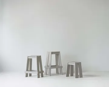 Let Barhocker 75 cm - Light Grey - Normann Copenhagen