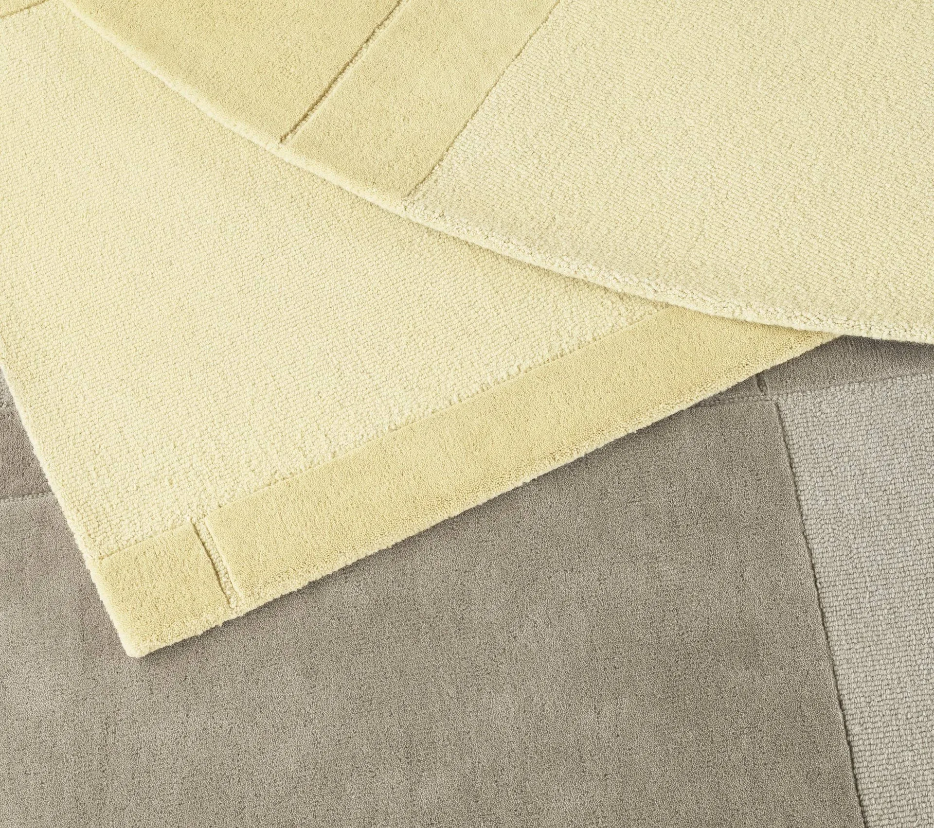 Level Wollteppich, Light yellow, 170x240 cm Normann Copenhagen