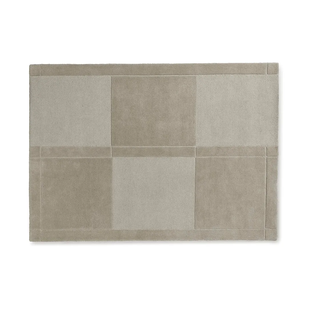 Level Wollteppich, Warm grey, 170x240 cm Normann Copenhagen