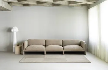Level Wollteppich - Warm grey, 170x240 cm - Normann Copenhagen