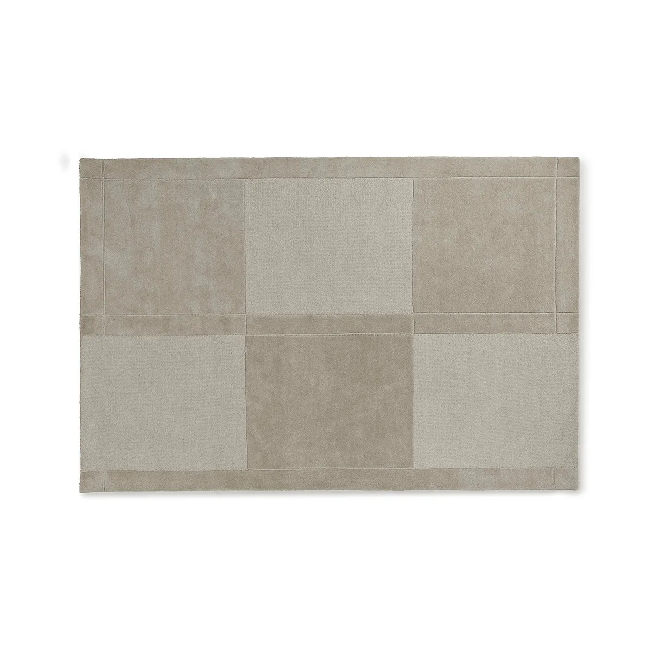 Level Wollteppich, Warm grey, 200x300 cm Normann Copenhagen