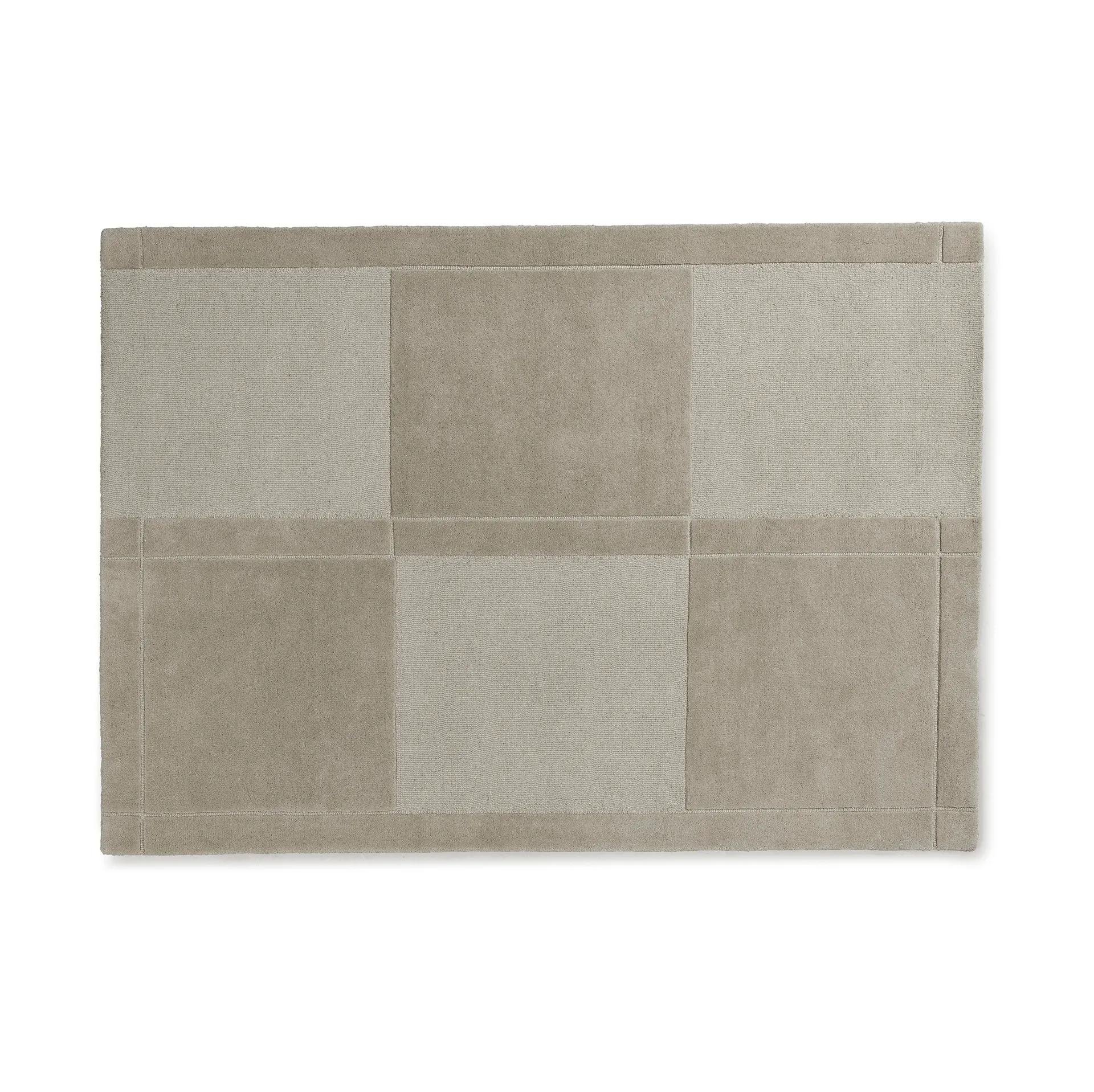 Level Wollteppich, Warm grey, 250x350 cm Normann Copenhagen