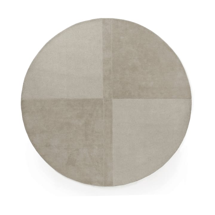 Level Wollteppisch rund - Warm grey, Ø280 cm - Normann Copenhagen