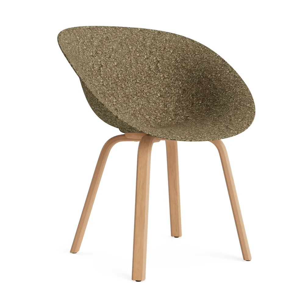 Mat Armchair Sessel, Seaweed-beech Normann Copenhagen