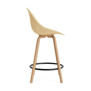 Mat Bar Chair Barhocker 65 cm - Hemp-beech-black steel - Normann Copenhagen