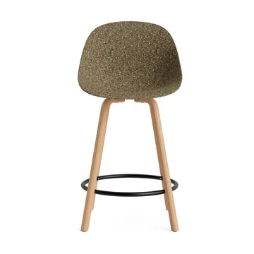 Mat Bar Chair Barhocker 65 cm - Seaweed-beech-black steel - Normann Copenhagen