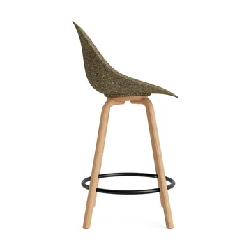 Mat Bar Chair Barhocker 65 cm - Seaweed-beech-black steel - Normann Copenhagen