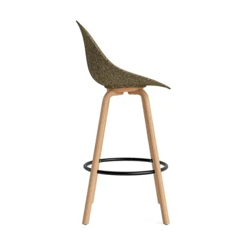 Mat Bar Chair Barhocker 75 cm - Seaweed-beech-black steel - Normann Copenhagen