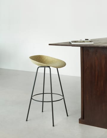 Mat Barstool Barhocker 75 cm - Seaweed-black steel - Normann Copenhagen