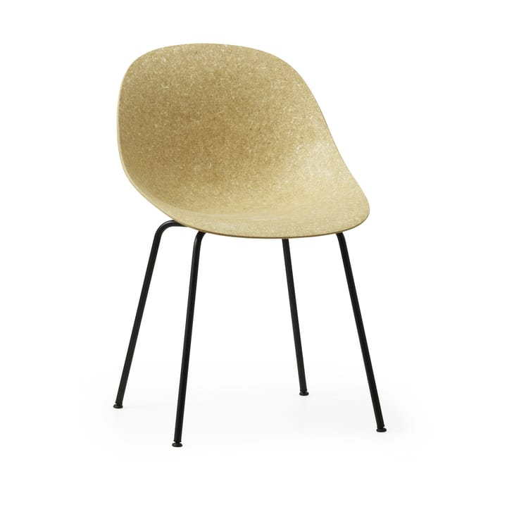 Mat Chair Stuhl - Hemp-black steel - Normann Copenhagen
