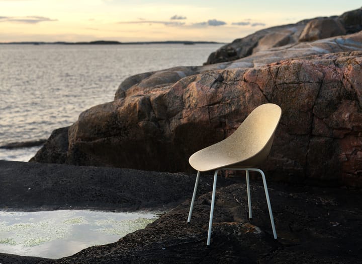 Mat Chair Stuhl - Hemp-cream steel - Normann Copenhagen