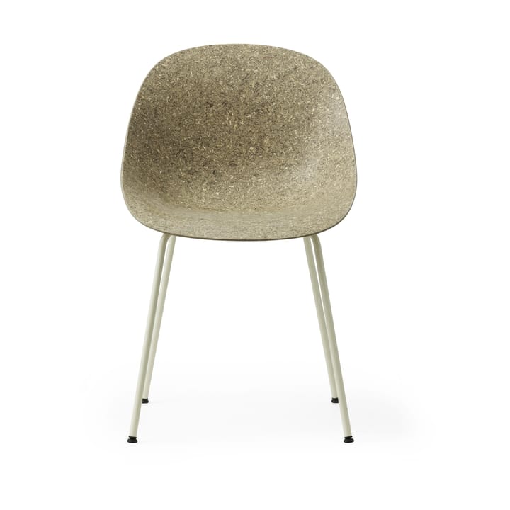 Mat Chair Stuhl - Seaweed-cream steel - Normann Copenhagen