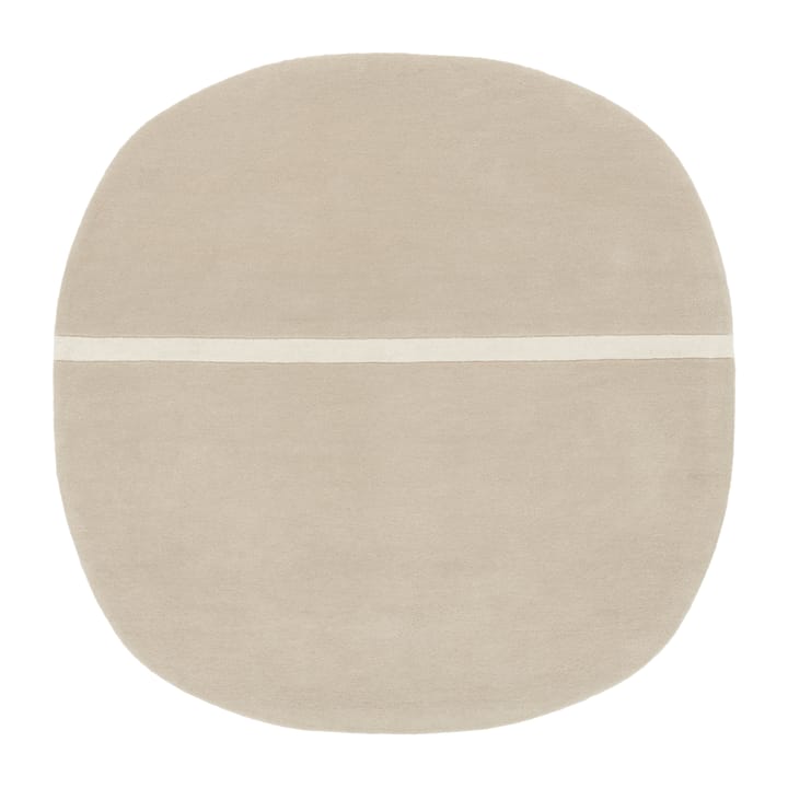 Oona Teppich 140 x 140cm - Sand - Normann Copenhagen