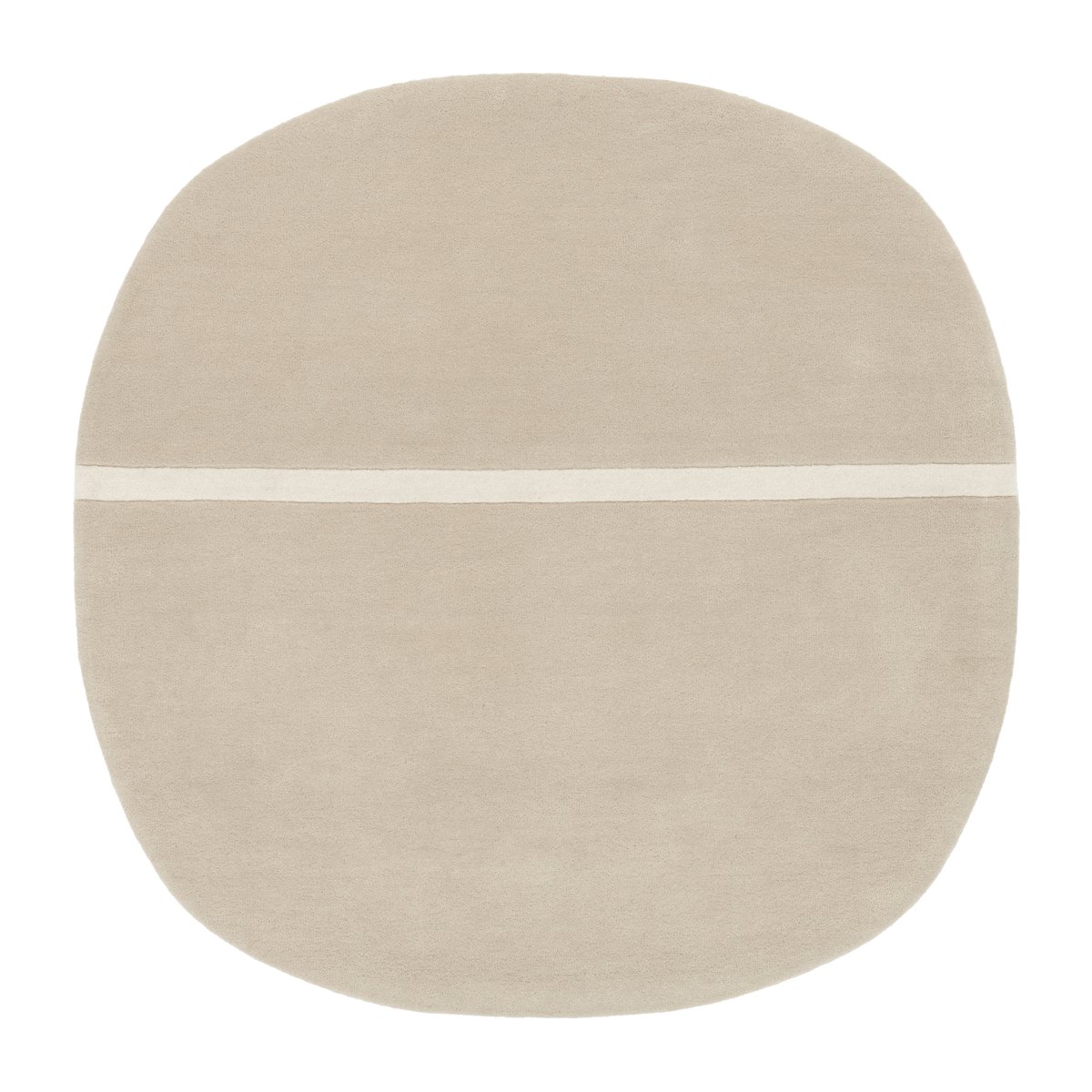 Normann Copenhagen Oona Teppich 140 x 140cm Sand