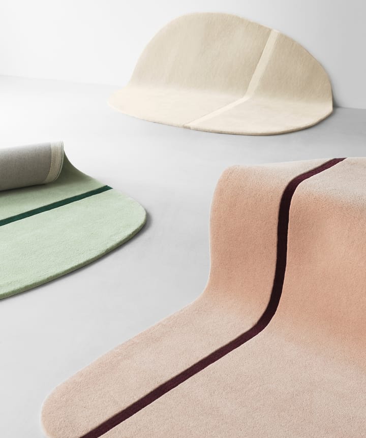 Oona Teppich 140 x 140cm - Sand - Normann Copenhagen