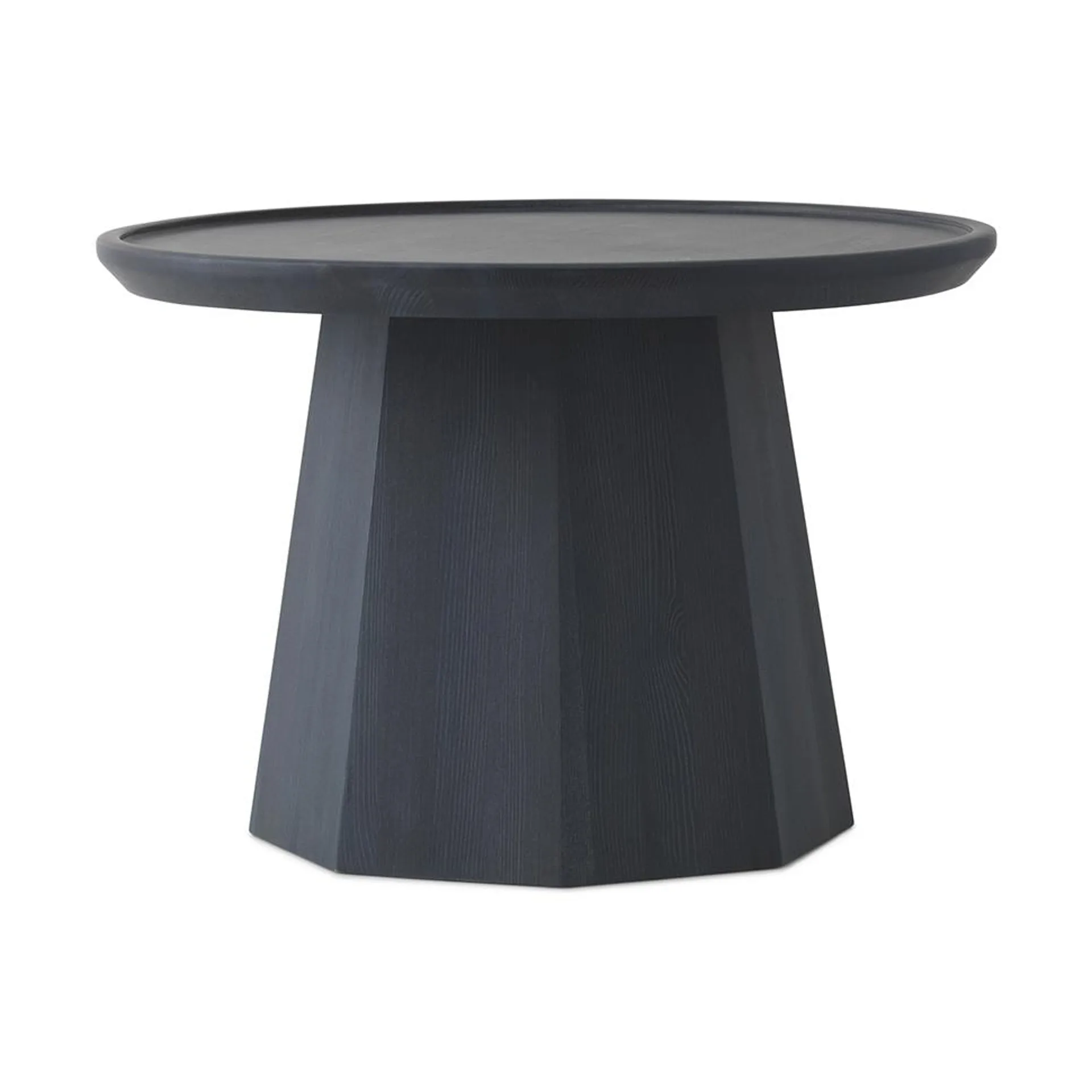 Pine table large Beistelltisch Ø65cm H:44,5cm, Dark Blue Normann Copenhagen