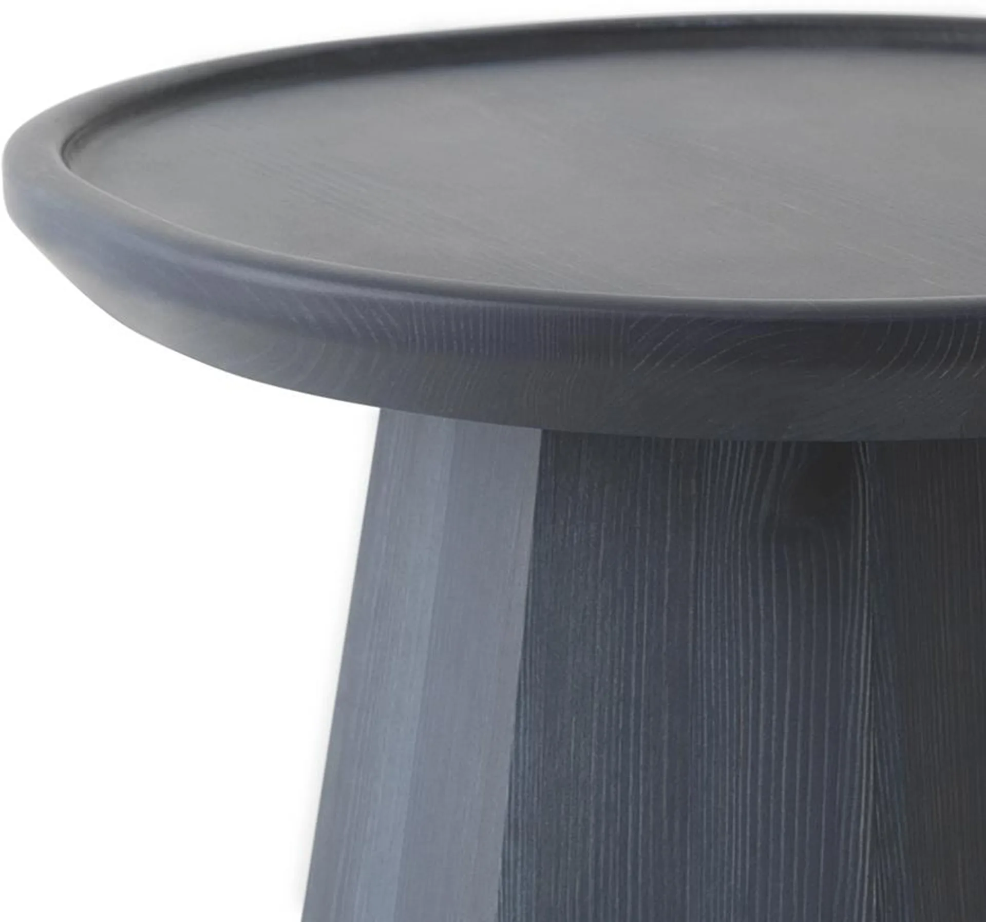 Pine table large Beistelltisch Ø65cm H:44,5cm, Dark Blue Normann Copenhagen