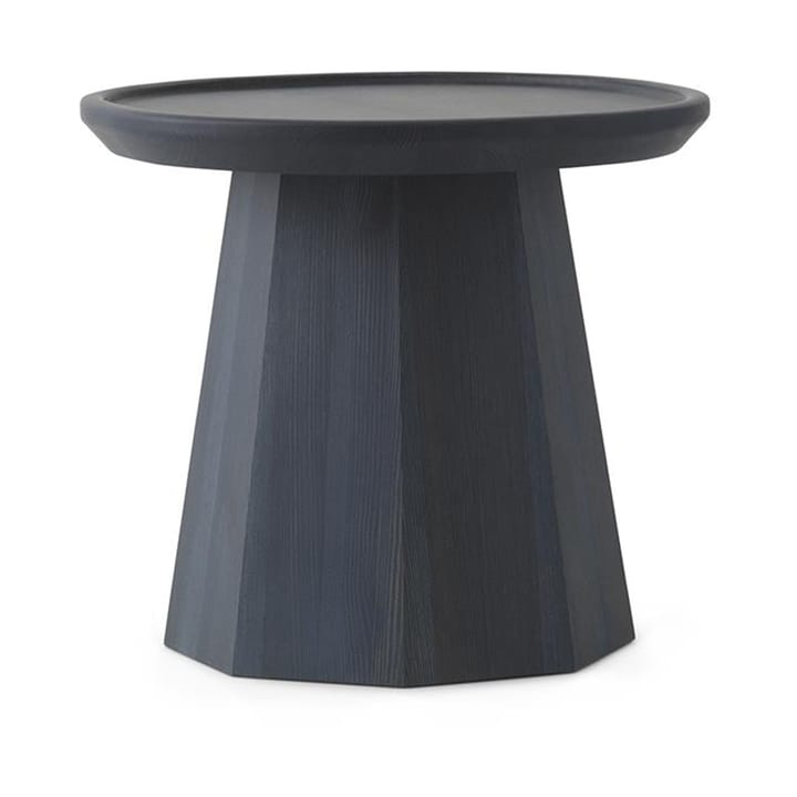 Pine table small Beistelltisch Ø45cm H:40,6cm - Dark Blue - Normann Copenhagen