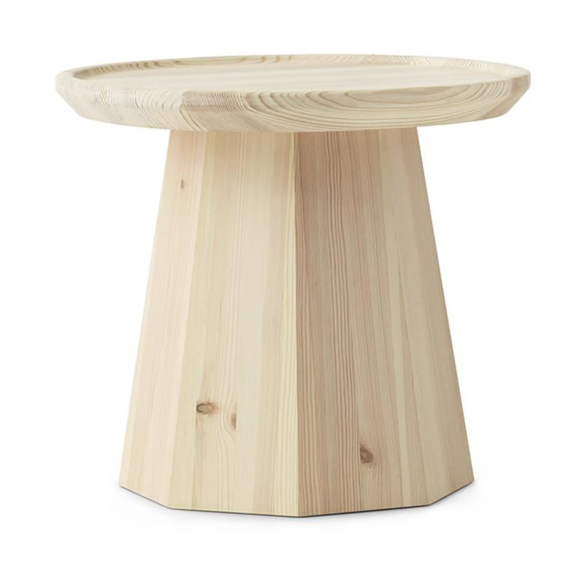 Pine table small Beistelltisch Ø45cm H:40,6cm, Pine Normann Copenhagen