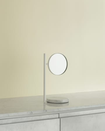 Pose Tischspiegel doppelseitig 21 x 39 cm - Weiß - Normann Copenhagen