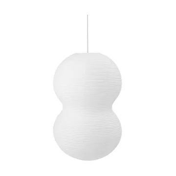 Puff Twist Leuchte 50 x 90 cm - Weiß - Normann Copenhagen