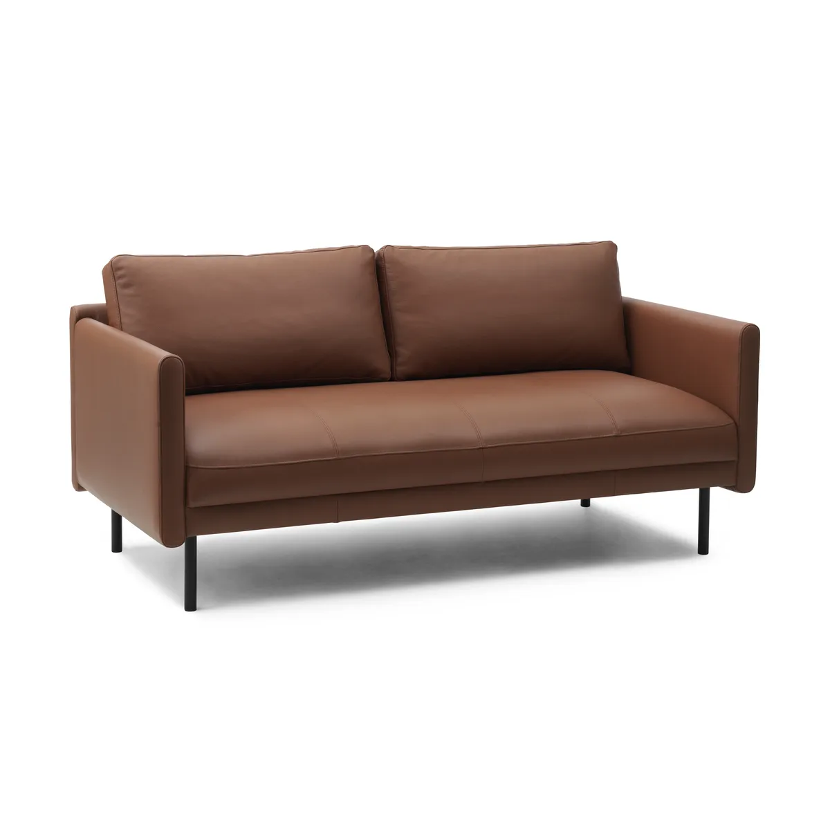 Normann Copenhagen Rar 2-Sitzer Sofa Omaha leather cognac