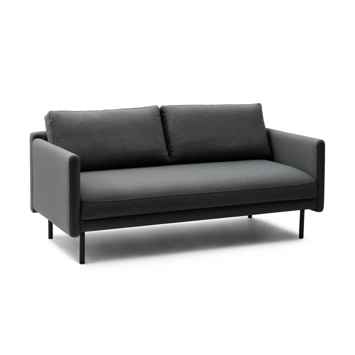 Normann Copenhagen Rar 2-Sitzer Sofa Re-Born dark grey