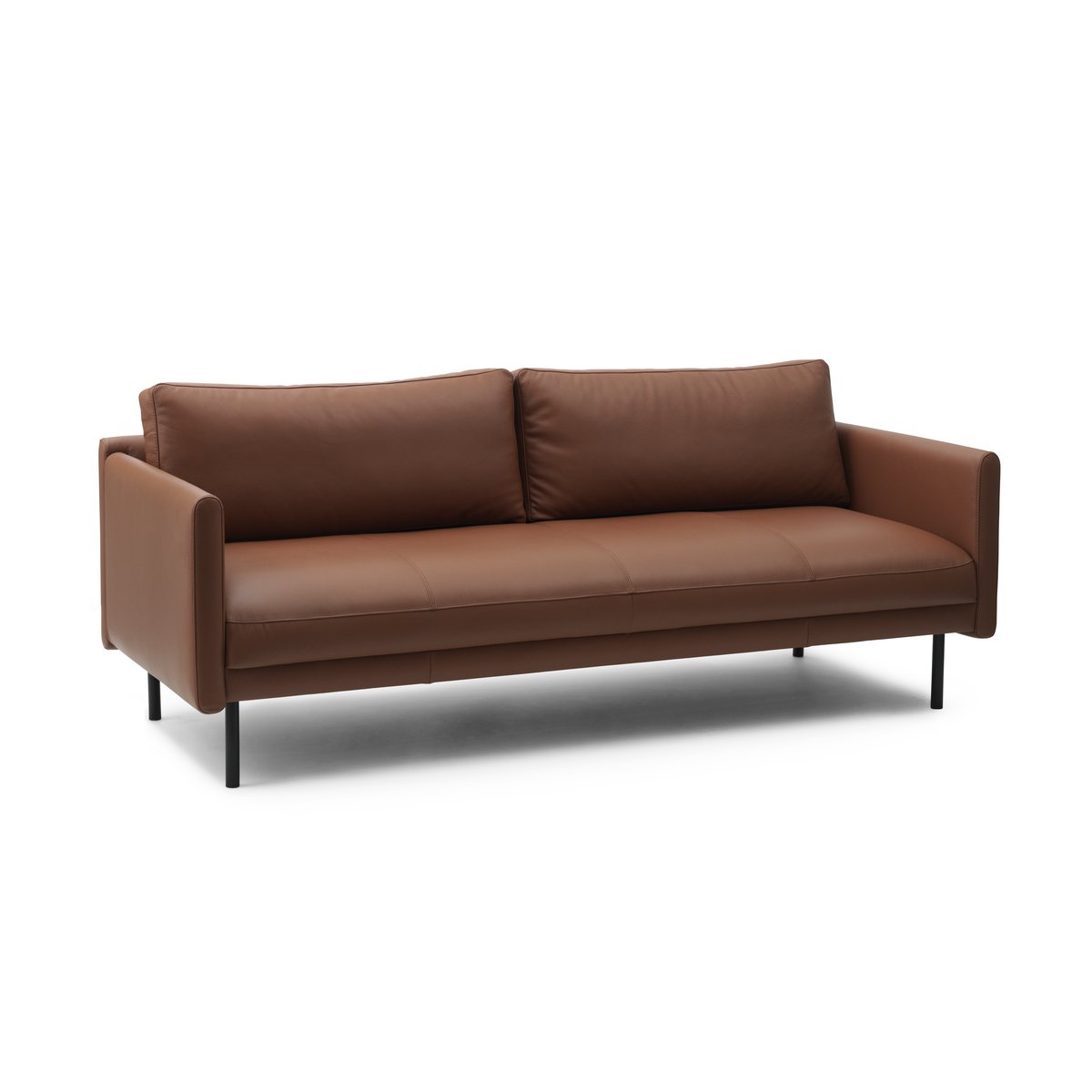 Normann Copenhagen Rar 3-Sitzer Sofa Omaha leather cognac